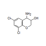 4-Amino-6,8-dichlorochroman-3-ol