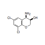 (3R,4R)-4-Amino-6,8-dichlorochroman-3-ol