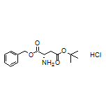 1-Benzyl 4-tert-Butyl (S)-2-Aminosuccinate Hydrochloride