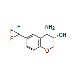 (3S,4S)-4-Amino-6-(trifluoromethyl)chroman-3-ol