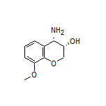 (3S,4S)-4-Amino-8-methoxychroman-3-ol