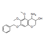 4-Amino-7-(benzyloxy)-5,6-dimethoxychroman-3-ol