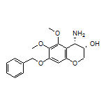 (3S,4S)-4-Amino-7-(benzyloxy)-5,6-dimethoxychroman-3-ol