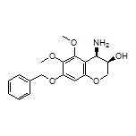 (3R,4R)-4-Amino-7-(benzyloxy)-5,6-dimethoxychroman-3-ol