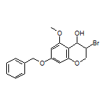 7-(Benzyloxy)-3-bromo-5-methoxychroman-4-ol