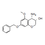 (3S,4S)-4-Amino-7-(benzyloxy)-5-methoxychroman-3-ol