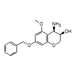 (3R,4R)-4-Amino-7-(benzyloxy)-5-methoxychroman-3-ol