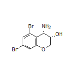 (3S,4S)-4-Amino-5,7-dibromochroman-3-ol