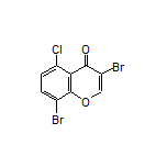 3,8-Dibromo-5-chloro-4H-chromen-4-one