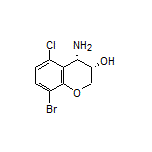 (3S,4S)-4-Amino-8-bromo-5-chlorochroman-3-ol