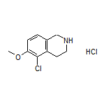 5-Chloro-6-methoxy-1,2,3,4-tetrahydroisoquinoline Hydrochloride