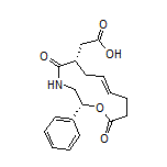 2-[(2R,6S,E)-5,12-Dioxo-2-phenyl-1-oxa-4-azacyclododec-8-en-6-yl]acetic Acid