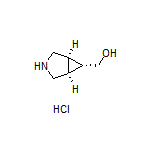 (1alpha,5alpha,6alpha)-rel-6-(Hydroxymethyl)-3-azabicyclo[3.1.0]hexane  Hydrochloride