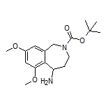 2-Boc-6,8-dimethoxy-2,3,4,5-tetrahydro-1H-benzo[c]azepin-5-amine