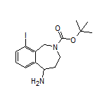 2-Boc-9-iodo-2,3,4,5-tetrahydro-1H-benzo[c]azepin-5-amine