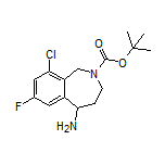 2-Boc-9-chloro-7-fluoro-2,3,4,5-tetrahydro-1H-benzo[c]azepin-5-amine