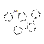 3-([1,1’:3’,1’’-Terphenyl]-2’-yl)-9H-carbazole