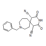 9-Benzyl-2,4-dioxo-3,9-diazaspiro[5.6]dodecane-1,5-dicarbonitrile