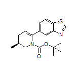 (S)-5-(1-Boc-5-methyl-1,4,5,6-tetrahydropyridin-2-yl)benzo[d]thiazole