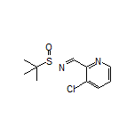 (S,E)-N-[(3-Chloropyridin-2-yl)methylene]-2-methylpropane-2-sulfinamide