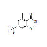 2-Methoxy-6-methyl-4-(trifluoromethyl)benzoic Acid