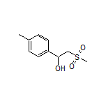 2-(Methylsulfonyl)-1-(p-tolyl)ethan-1-ol