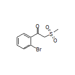 1-(2-Bromophenyl)-2-(methylsulfonyl)ethan-1-one