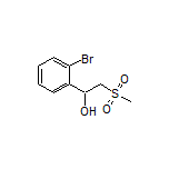 1-(2-Bromophenyl)-2-(methylsulfonyl)ethan-1-ol