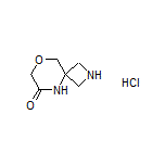 8-Oxa-2,5-diazaspiro[3.5]nonan-6-one Hydrochloride