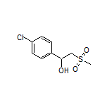 1-(4-Chlorophenyl)-2-(methylsulfonyl)ethan-1-ol