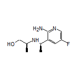 (S)-2-[[(R)-1-(2-Amino-5-fluoro-3-pyridyl)ethyl]amino]-1-propanol