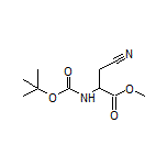 Methyl 2-(Boc-amino)-3-cyanopropanoate