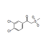 1-(3,4-Dichlorophenyl)-2-(methylsulfonyl)ethan-1-one