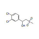 1-(3,4-Dichlorophenyl)-2-(methylsulfonyl)ethan-1-ol