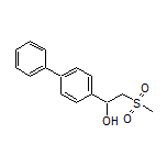 1-([1,1’-Biphenyl]-4-yl)-2-(methylsulfonyl)ethan-1-ol