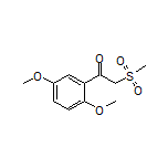 1-(2,5-Dimethoxyphenyl)-2-(methylsulfonyl)ethan-1-one