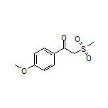 1-(4-Methoxyphenyl)-2-(methylsulfonyl)ethan-1-one