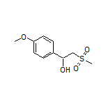 1-(4-Methoxyphenyl)-2-(methylsulfonyl)ethan-1-ol