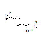 2-(Methylsulfonyl)-1-[4-(trifluoromethyl)phenyl]ethan-1-ol