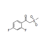 1-(2,4-Difluorophenyl)-2-(methylsulfonyl)ethan-1-one