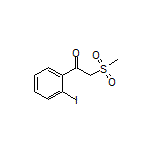 1-(2-Iodophenyl)-2-(methylsulfonyl)ethan-1-one