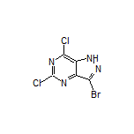 3-Bromo-5,7-dichloro-1H-pyrazolo[4,3-d]pyrimidine