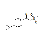 1-[4-(tert-Butyl)phenyl]-2-(methylsulfonyl)ethan-1-one