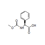 (S)-2-[(Methoxycarbonyl)amino]-2-phenylacetic Acid