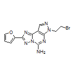 7-(2-Bromoethyl)-2-(furan-2-yl)-7H-pyrazolo[4,3-e][1,2,4]triazolo[1,5-c]pyrimidin-5-amine