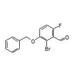 3-(Benzyloxy)-2-bromo-6-fluorobenzaldehyde