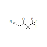 3-Oxo-3-[1-(trifluoromethyl)cyclopropyl]propanenitrile