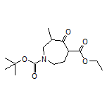 Ethyl 1-Boc-6-methyl-5-oxoazepane-4-carboxylate