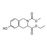 3-Ethyl 2-Methyl 6-Hydroxy-3,4-dihydroisoquinoline-2,3(1H)-dicarboxylate