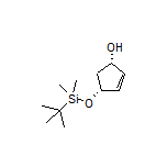 (1S,4R)-4-[(tert-Butyldimethylsilyl)oxy]-2-cyclopentenol